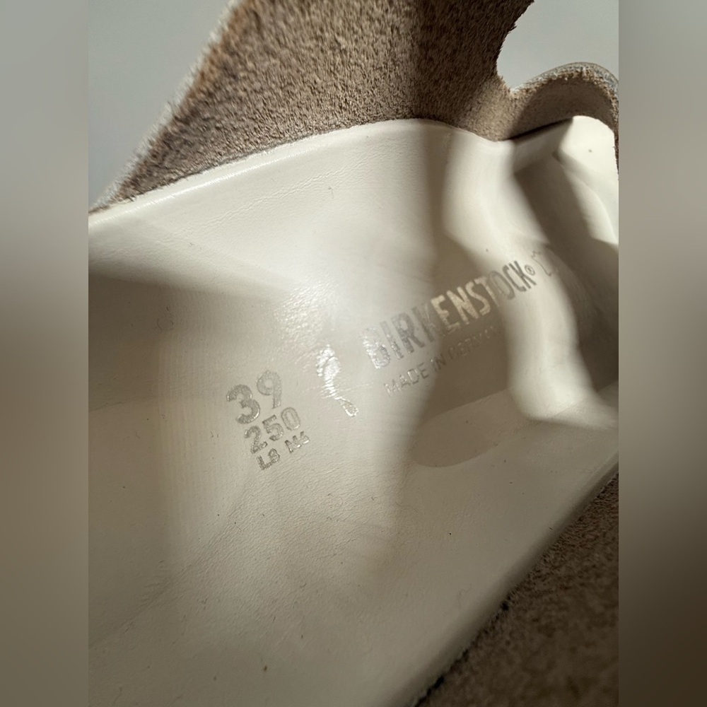 BIRKENSTOCK ARIZONA BIG BUCKLE WOMEN SANDALS WHITE 39 - Picture 5 of 11